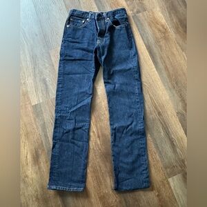 Levi's 501 High-Rise Dark Blue Women's Straight leg Jeans - 26x30